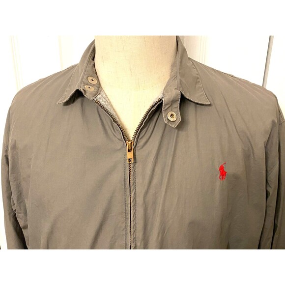 Vintage POLO RALPH LAUREN Men's M Bomber Motorcycle Jacket USA Lined Grandpacore - Picture 8 of 12